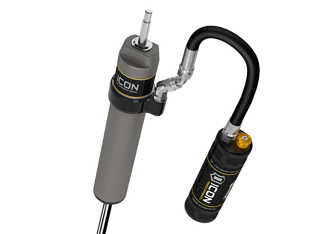 ICON 2025-2026 Toyota 4Runner, 0-3” Lift, Rear, V.S. 2.5 Aluminum Series Shock Absorbers, Remote Reservoir w/ CDCV, Pair