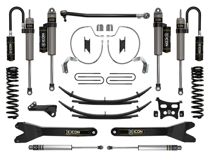 ICON 2023-2026 Ford F-250/F-350 Super Duty 4WD, Diesel, 4.5" Lift, Stage 4 Suspension System w/ Radius Arms & Expansion Packs
