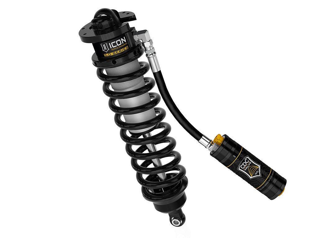 ICON 2005-2026 Ford F-250/F-350 Super Duty 4WD, 4-5.5” Lift, Front, V.S. 3.0 Series Coilover Conversion Kit, Remote Reservoir w/ CDCV