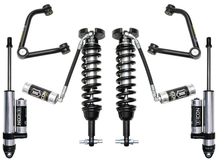 ICON 2019-2026 Chevrolet Silverado 1500/GMC Sierra 1500, 1.5-3.5" Lift, Stage 3 Suspension System, Tubular