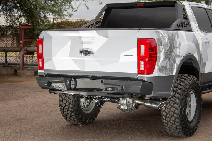 2019 - 2023 Ford Ranger Stealth Fighter Rear Bumper