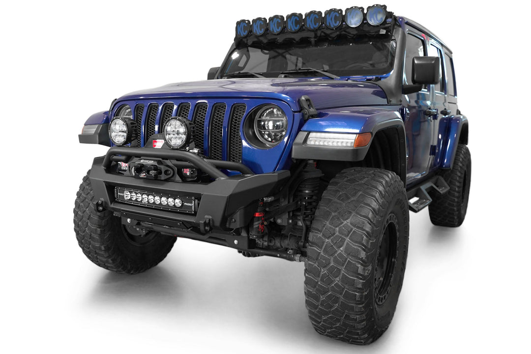 Jeep JL/JT Phantom Winch Stubby Front Bumper