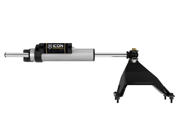 ICON 2005-2026 Ford F-450/F-550 Super Duty, 2.5 Piggyback Centerline Steering Stabilizer Kit