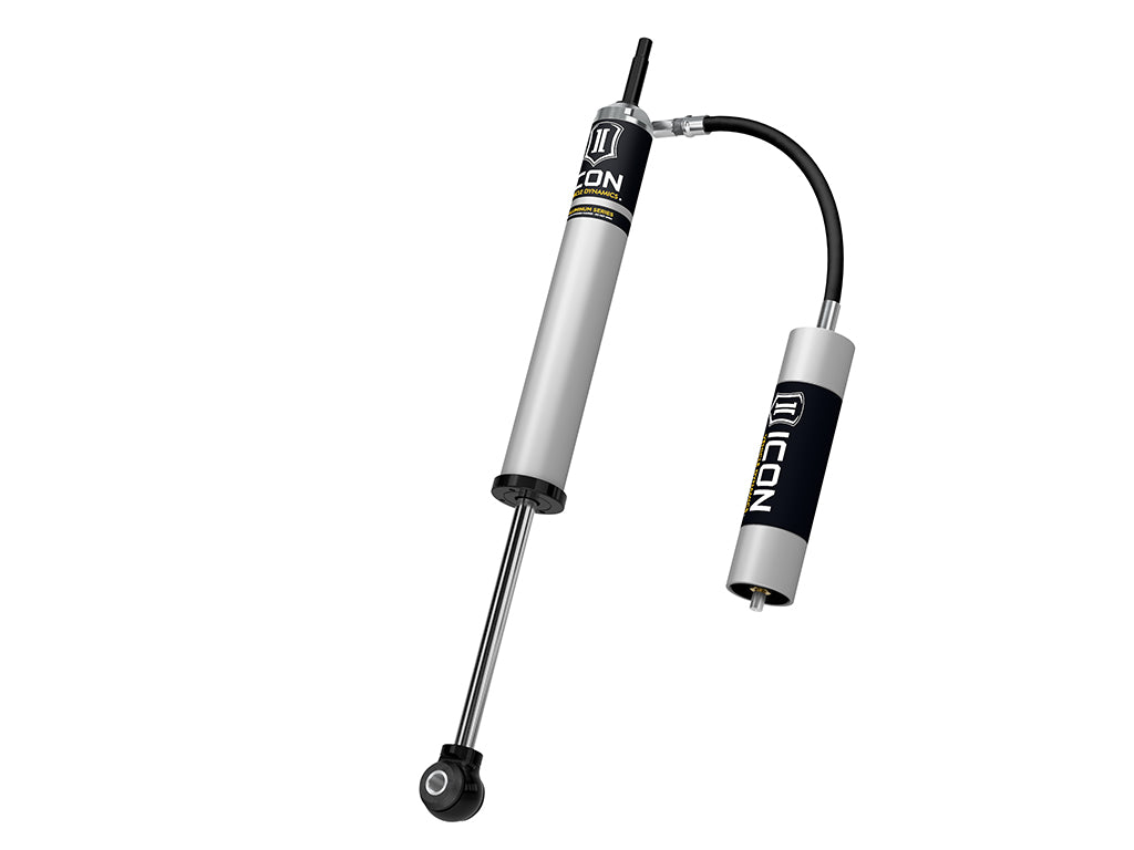 ICON 2014-2026 Ram 2500/2013-2026 Ram 3500, 2.5” Lift, Passenger Front, V.S. 2.0 Aluminum Series Shock Absorber, Remote Reservoir