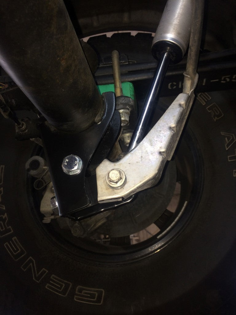 Van Compass Rear High Clearance Shock Extension Brackets, Ford Transit