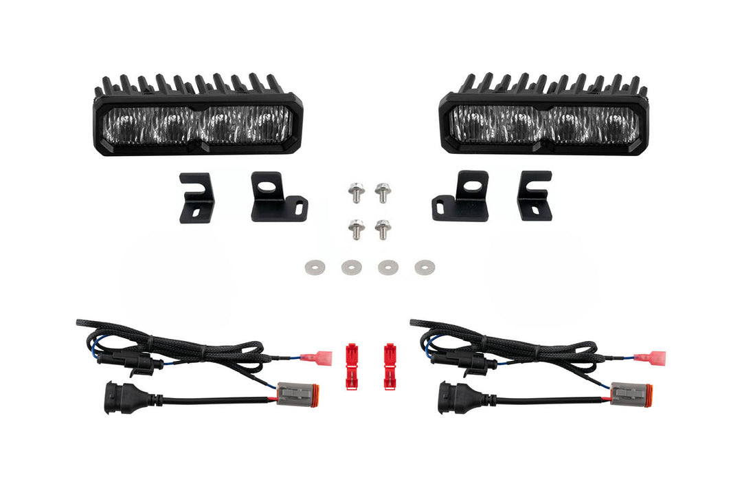 Tacoma 2024 Fog SS6 Sport LED Kit White
