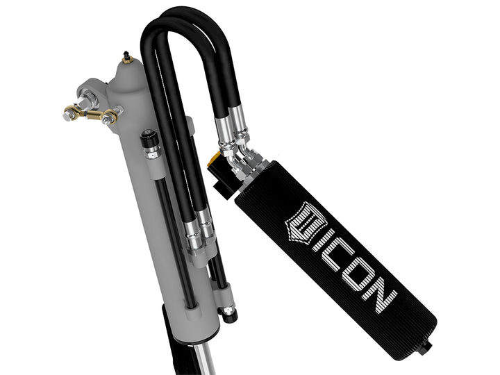 ICON 2021-2026 Ford F-150 Raptor, Driver Rear, V.S. 3.0 Series Zeta Bypass RXT Shock Absorber, Remote Reservoir w/ CDEV