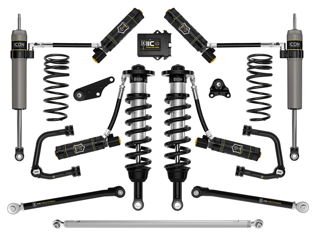 ICON 2024-2026 Toyota Land Cruiser 250 Series, 1.25-3" Lift, Stage 11 Suspension System, Tubular