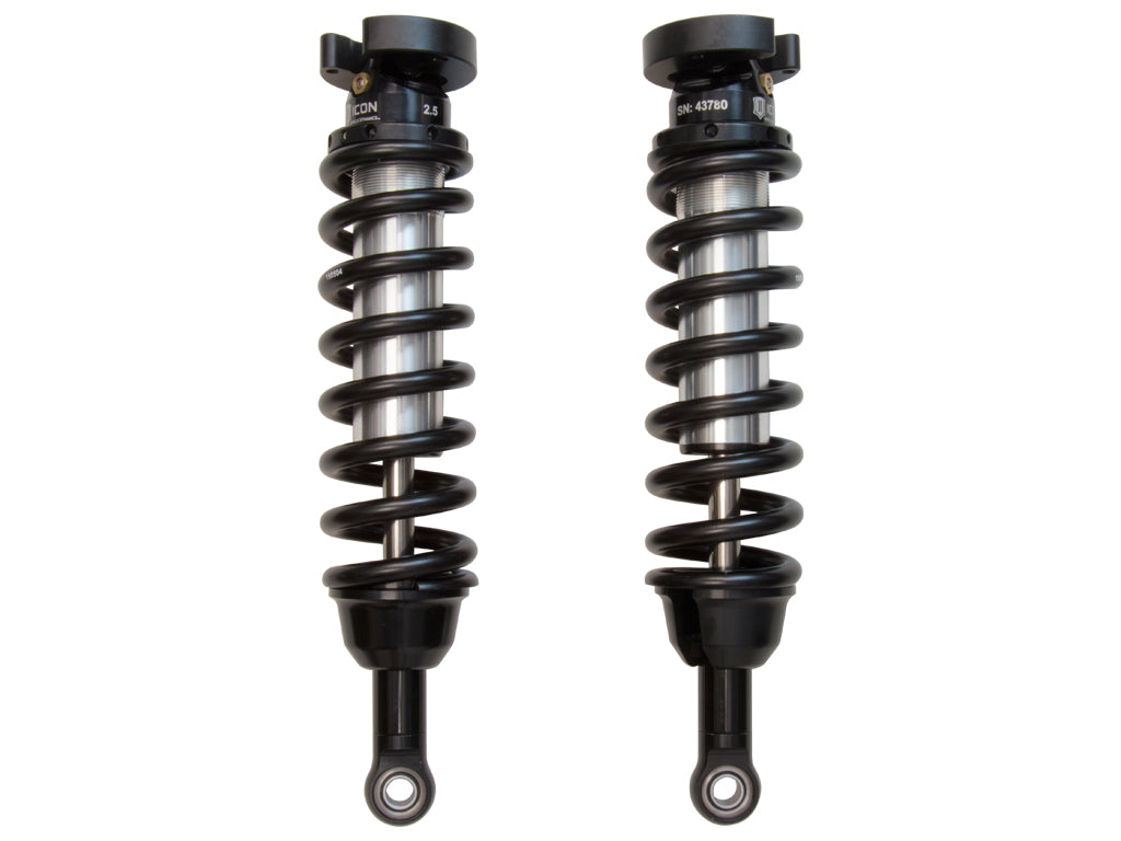 ICON 2011-2022 Ford Ranger T6, 1-3” Lift, V.S. 2.5 Series Coilover Kit, Internal Reservoir