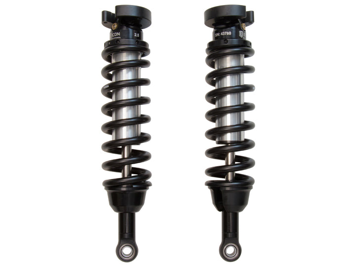 ICON 2011-2022 Ford Ranger T6, 1-3” Lift, V.S. 2.5 Series Coilover Kit, Internal Reservoir