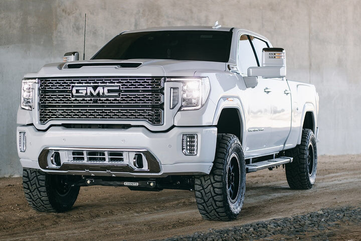 Cognito 4-Inch Performance Lift Kit with Fox PSRR 2.0 Shocks for 2020-2026 Silverado/Sierra 2500/3500 2WD/4WD