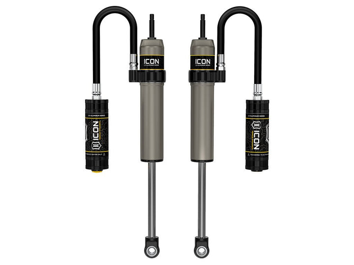 ICON 2014-2026 Ram 2500/2013-2026 Ram 3500, 2.5” Lift, Front, V.S. 2.5 Aluminum Series Shock Absorbers, Remote Reservoir, Pair