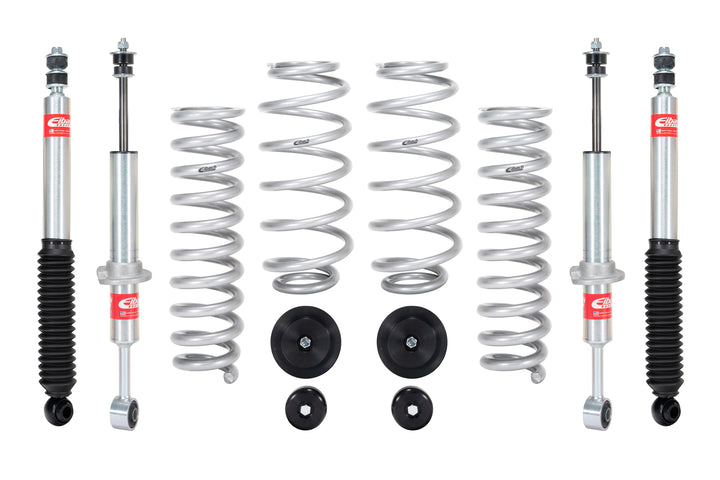 Eibach PRO-TRUCK Lift System (Stage 1) - Set of 4 Shocks and 4 Springs for Enhanced Off-Road Performance