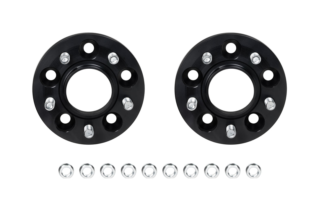 Eibach 25mm Pair Black PRO-SPACER Wheel Spacers for Improved Handling and Clearance