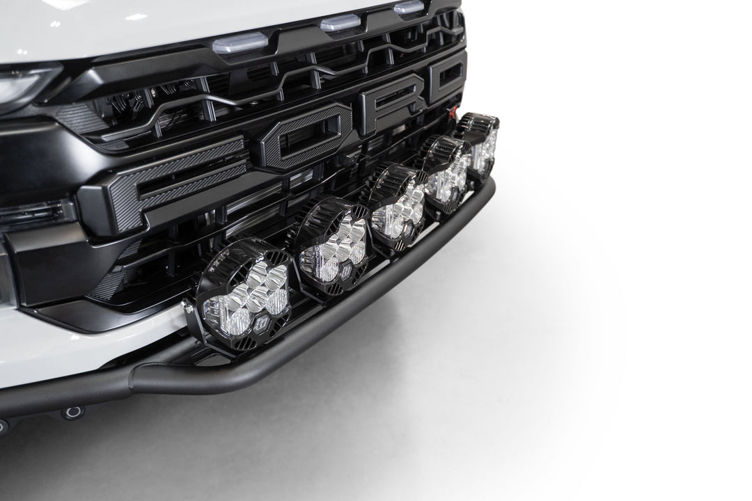 2021+ Ford F-150 Raptor Pro Plus Frame Cut Front Bumper | 20-inch Light Bar 