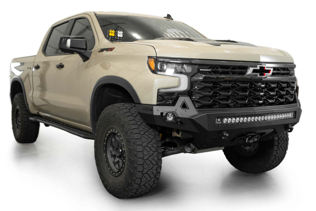 Chevy Silverado 1500 ZR2 Stealth Fighter Front Bumper