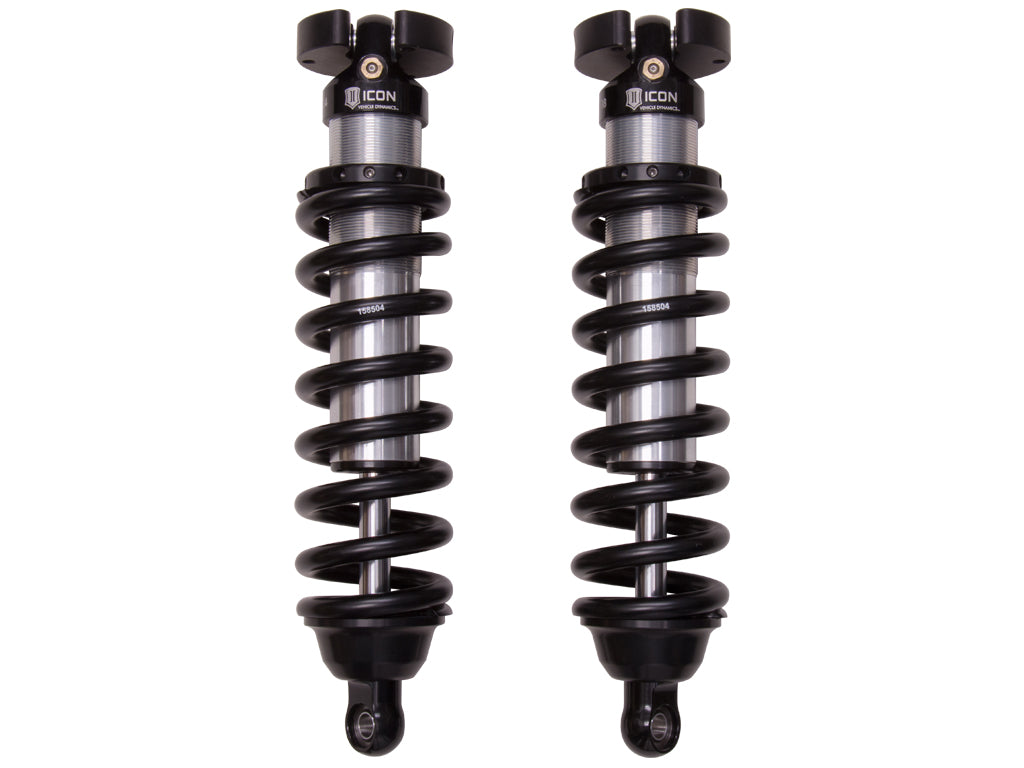ICON 1996-2004 Toyota Tacoma/1996-2002 Toyota 4Runner, w/ ProComp 6” Lift, Front, V.S. 2.5 Series Coilover Kit, Internal Reservoir, Pair