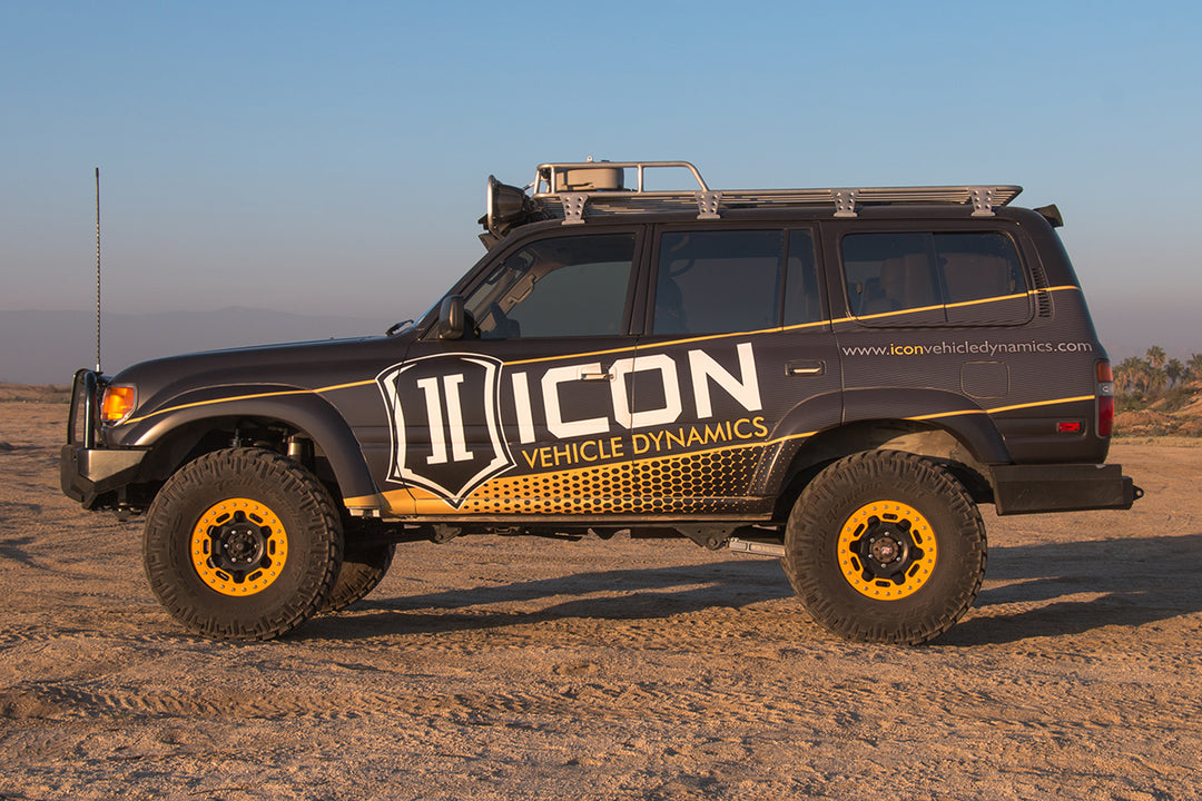 ICON 1991-1997 Toyota Land Cruiser 80 Series, Front, 3" Lift, Dual Rate Coil Spring Kit