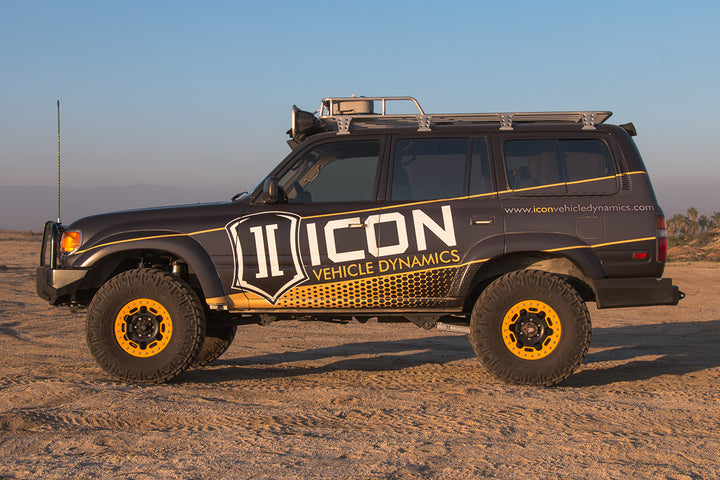 ICON 1991-1997 Toyota Land Cruiser 80 Series, Rear, 3" Lift, Dual Rate Coil Spring Kit