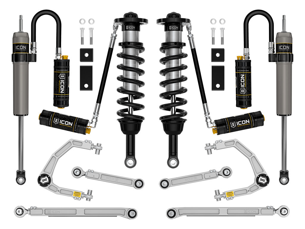 ICON 2022-2026 Toyota Tundra, 1.25-3.5" Lift, Stage 10, 2.5 Suspension System, Billet, CDCV