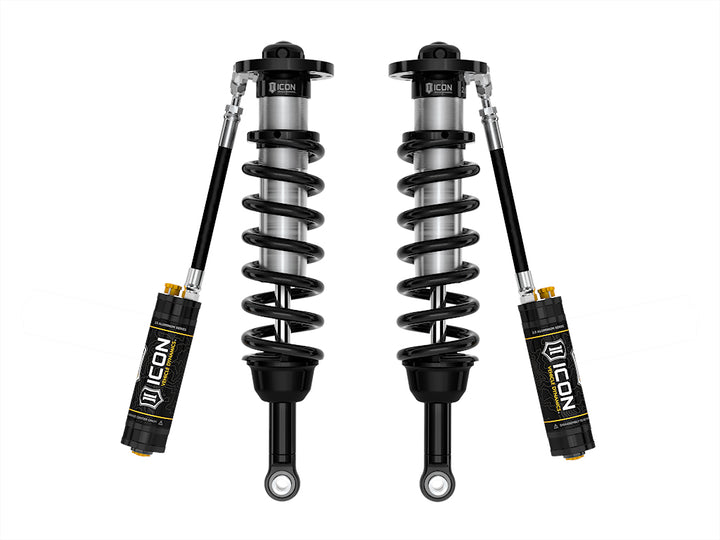ICON 2025-2026 Toyota 4Runner 4WD, 1.25-3" Lift, Front, 2.5 Series Coilover Kit, Remote Reservoir w/ CDCV
