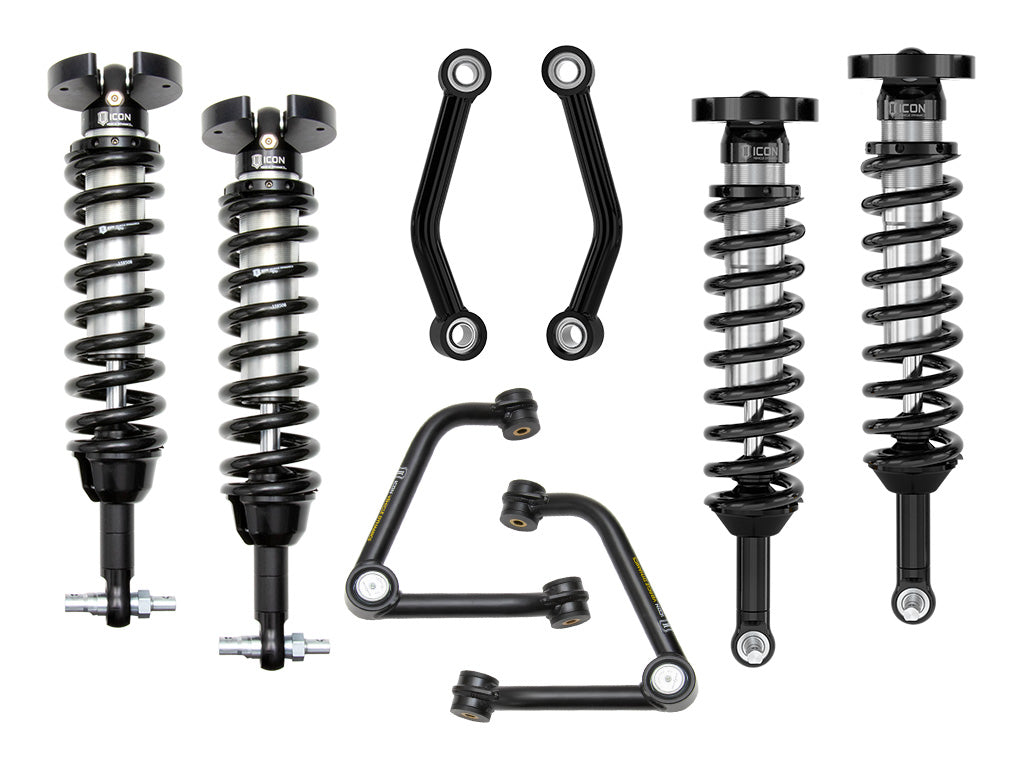 ICON 2021-2026 Chevrolet Tahoe & Suburban/2021-2026 GMC Yukon & Yukon XL, 2.5-3.25" Lift, Stage 2 Suspension System, Tubular