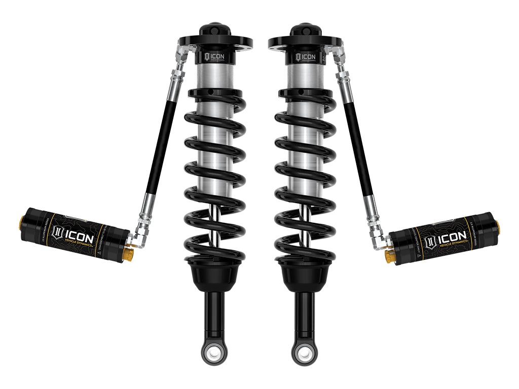 ICON 2024-2026 Toyota Land Cruiser 250 Series, 1.25-3" Lift, Front, V.S. 2.5 Series Coilover Kit, Remote Reservoir w/ CDCV, Pair