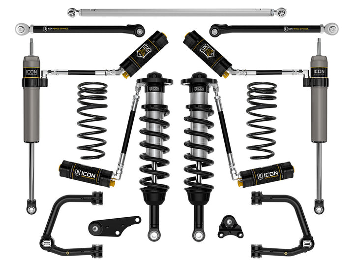 ICON 2024-2026 Toyota Land Cruiser 250 Series, 1.25-3" Lift, Stage 8 Suspension System, CDCV, Tubular