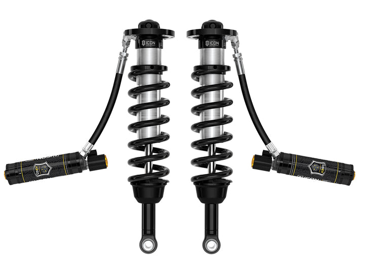 ICON 2024-2026 Toyota Land Cruiser 250 Series, 1.25-3" Lift, Front, V.S. 2.5 Series Coilover Kit, Remote Reservoir w/ CDEV, Pair