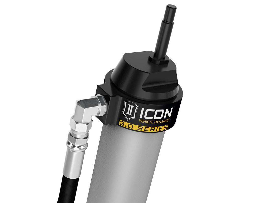 ICON 2005-2026 Ford Super Duty 4WD, 0-3” Lift, Front, V.S. 3.0 Series Shock Absorbers, Remote Reservoir w/ CDCV, Pair