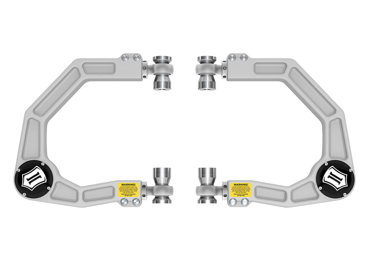 ICON 2021-2026 Ford Bronco, Billet Upper Control Arms with Delta Joint Pro, Kit