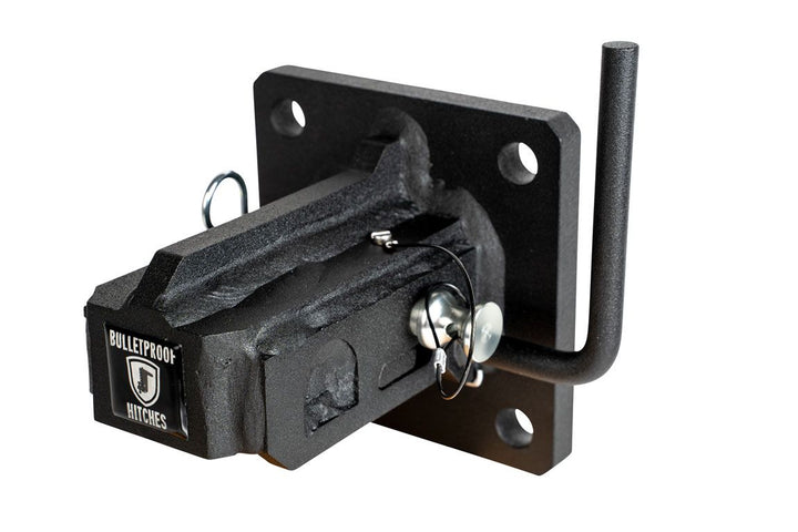 BulletProof Extreme Duty 2-5/16" Coupler - Flat Plate Mount (BLACK)