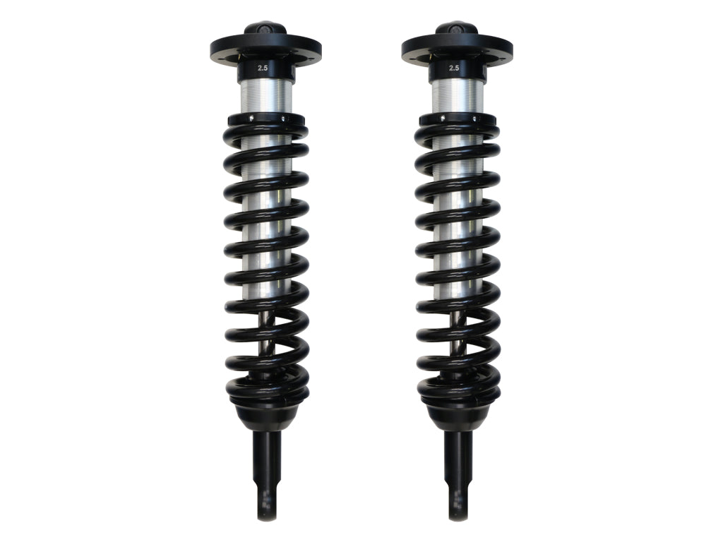 ICON 2009-2013 Ford F-150 4WD, 0-2.63” Lift, Front, V.S. 2.5 Series Coilover Kit, Internal Reservoir