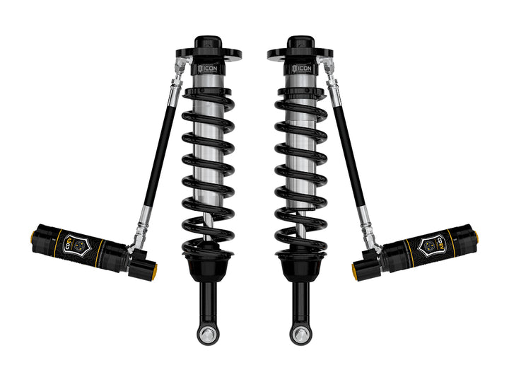 ICON 2021-2026 Ford F-150 4WD, 2.75-3.5" Lift, Front, V.S. 2.5 Series Coilovers, Remote Reservoir w/ CDEV, Pair