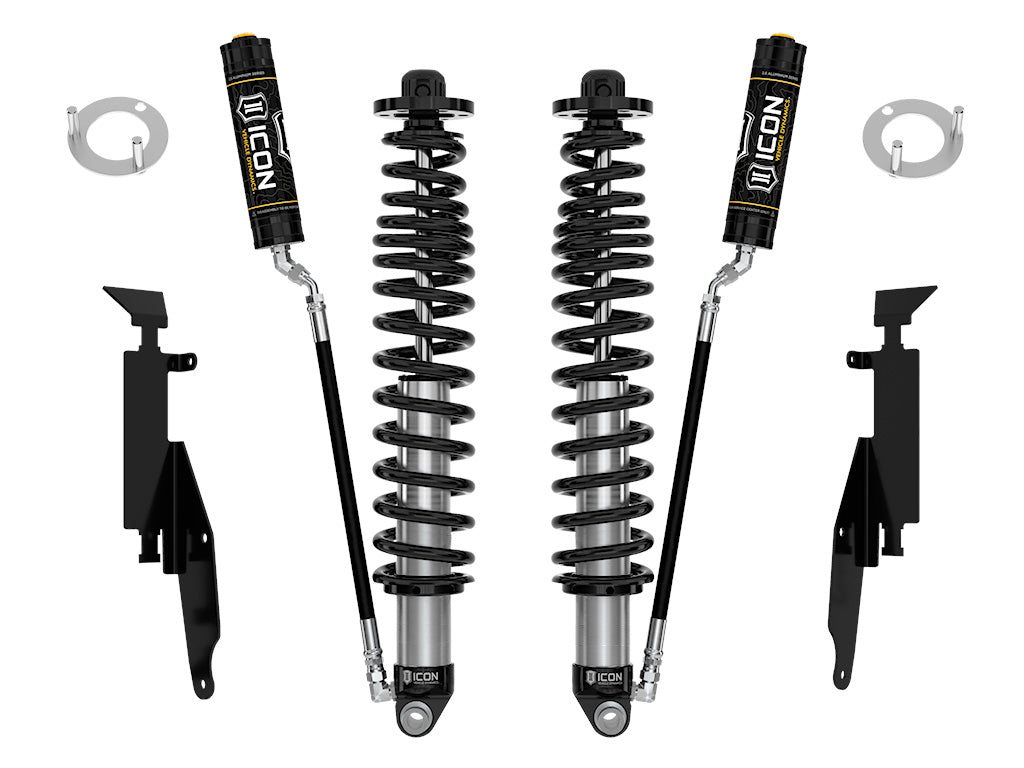 ICON 2021-2026 Ford Bronco, Rear, 1.25-3” Lift, V.S. 2.5 Series Coilover Kit, Remote Reservoir, Pair
