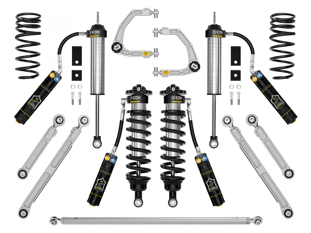 ICON 2023-2026 Toyota Sequoia, 3-4.25" Lift, Stage 2 3.0 Suspension System, Billet, CDXS