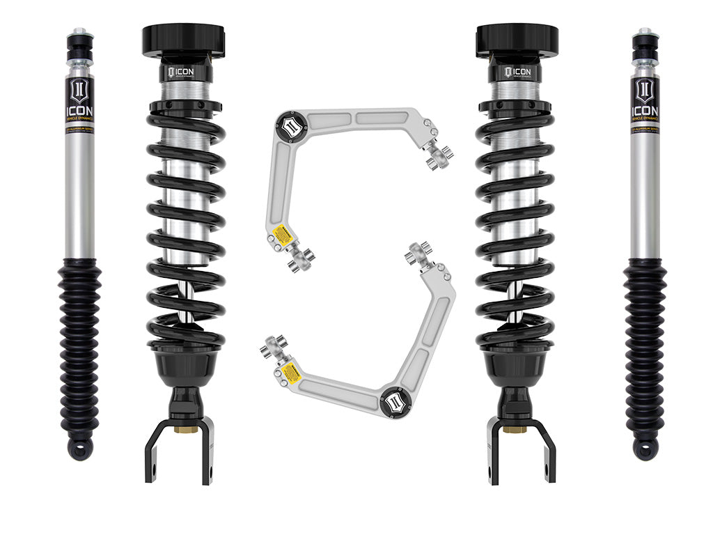 ICON 2019-2026 Ram 1500, 2-3" Lift, Stage 1 Suspension System, Billet