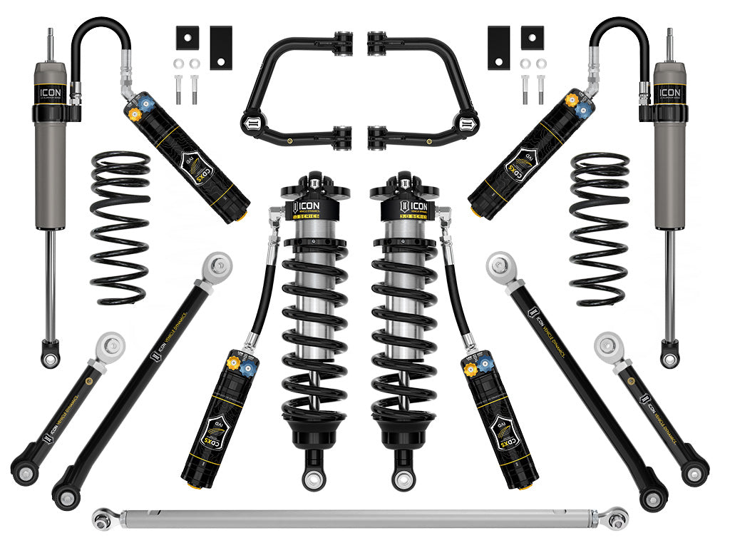 ICON 2023-2026 Toyota Sequoia, 3-4.25" Lift, Stage 1, 3.0 Suspension System, Tubular, CDXS