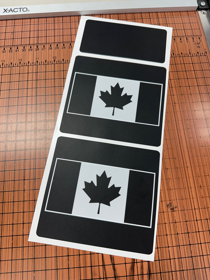 Flag Sun Visor Warning Overlays - 2021+ Bronco / 2024+ Ranger Raptor