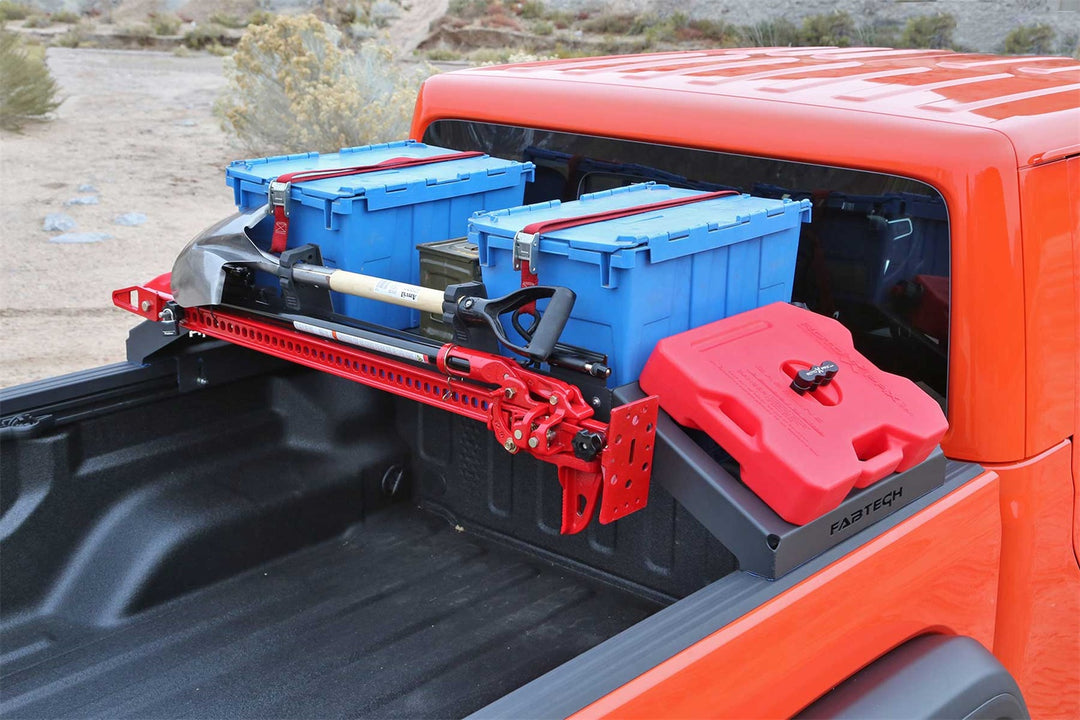 Fabtech Cargo Rack for Jeep Gladiator (Part FTS24256) – Heavy Duty Interior Storage Solution