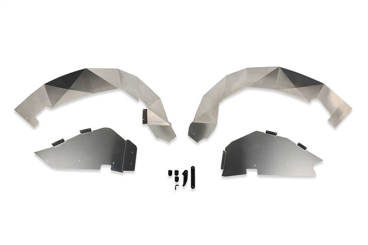 Fabtech Jeep JL Tube Fenders with LED Light Kit – Durable Steel Construction for 2018-2026 Wrangler