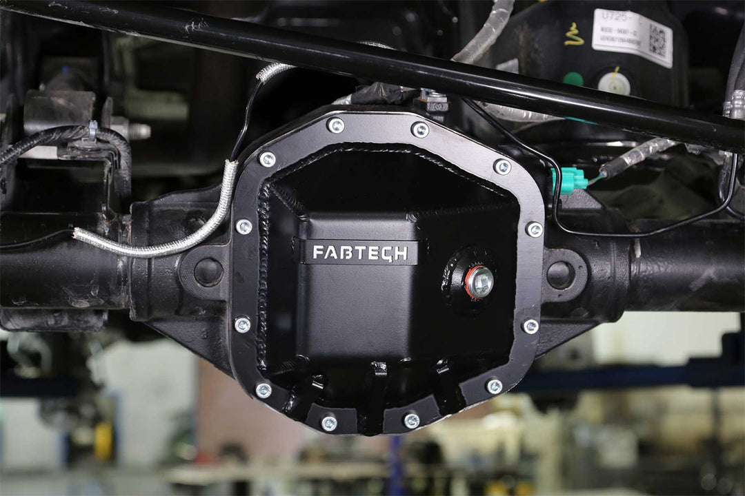 Fabtech FTS24300 Differential Cover for Jeep Wrangler and Ford Bronco