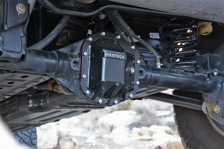 Fabtech FTS24300 Differential Cover for Jeep Wrangler and Ford Bronco