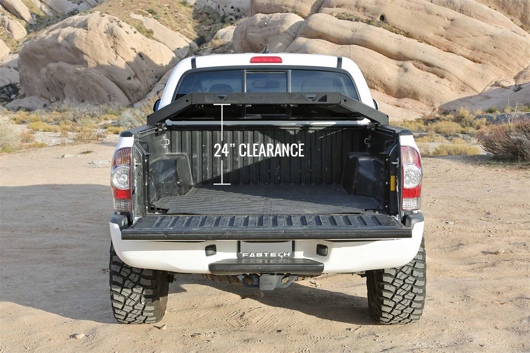 Fabtech Cargo Rack for Jeep JK and Toyota Tacoma – Heavy Duty Steel Interior Storage Solution