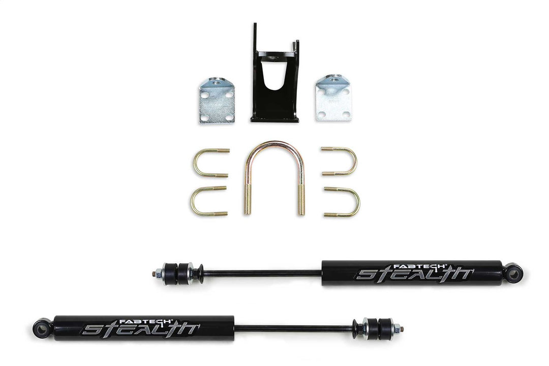 Fabtech Stealth Steering Stabilizer System FTS8046 for Ford Super Duty Trucks