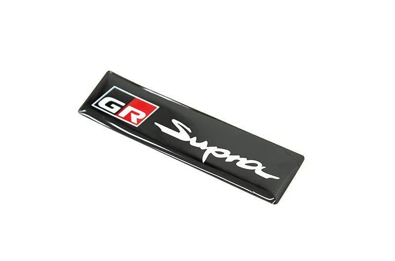 GR Supra Emblem Inserts for Weathertech Floor Mats (Single) - 2020+ Supra