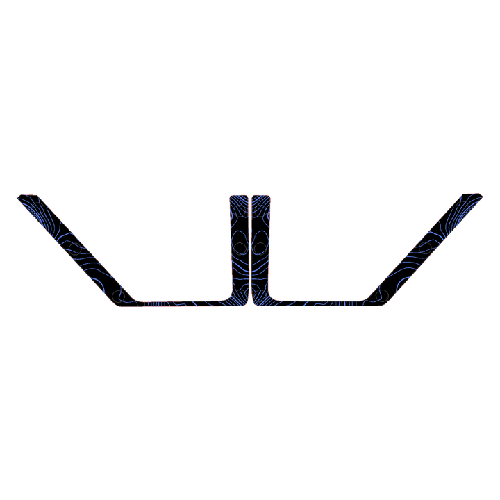 Topo Rear Door Net Trim Overlay Kit (Printed Series) - 2021+ Bronco