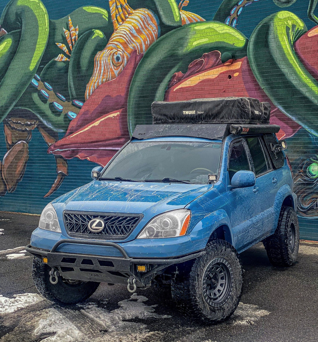 Overland Sector Venture 17x9 -12 5x114.3/5x127mm 71.5mm Satin Grey by Overland Sector | KOVA Offroad