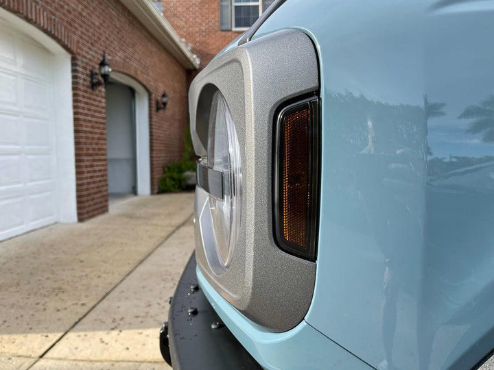 Headlight Bucket Inlays - 2021+ Bronco Badlands / WildTrak / First Edition