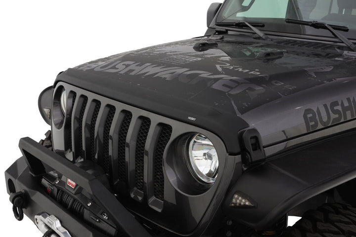 Husky Liners Aeroskin II Matte Black Hood Protector for Jeep Wrangler JK & Gladiator 2018-2023